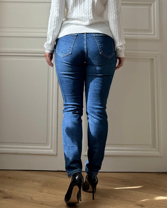 Jeans skinny bleu