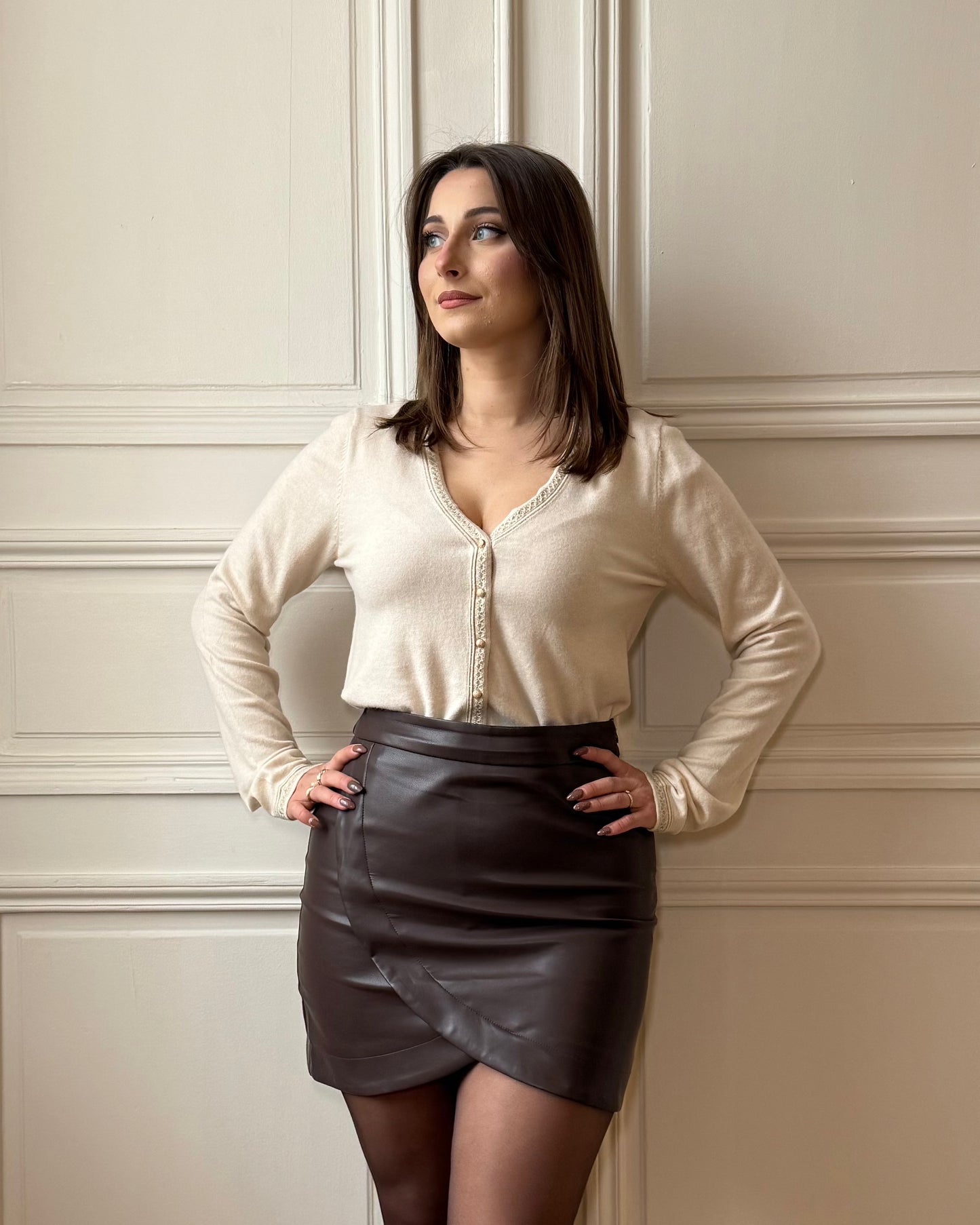 Gilet fin en cachemire