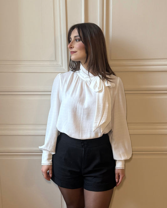 Blouse col Lavallière