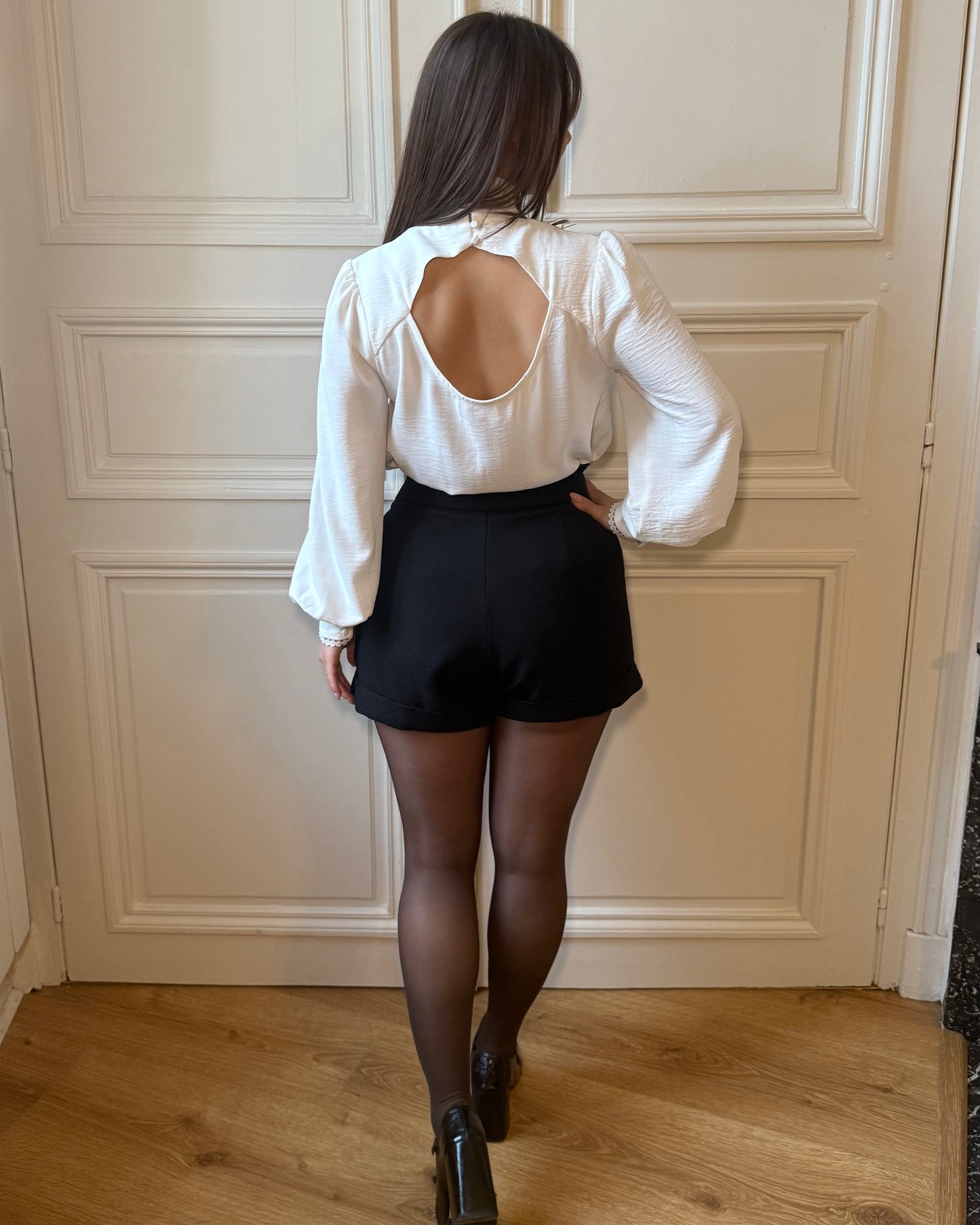 Blouse col Lavallière