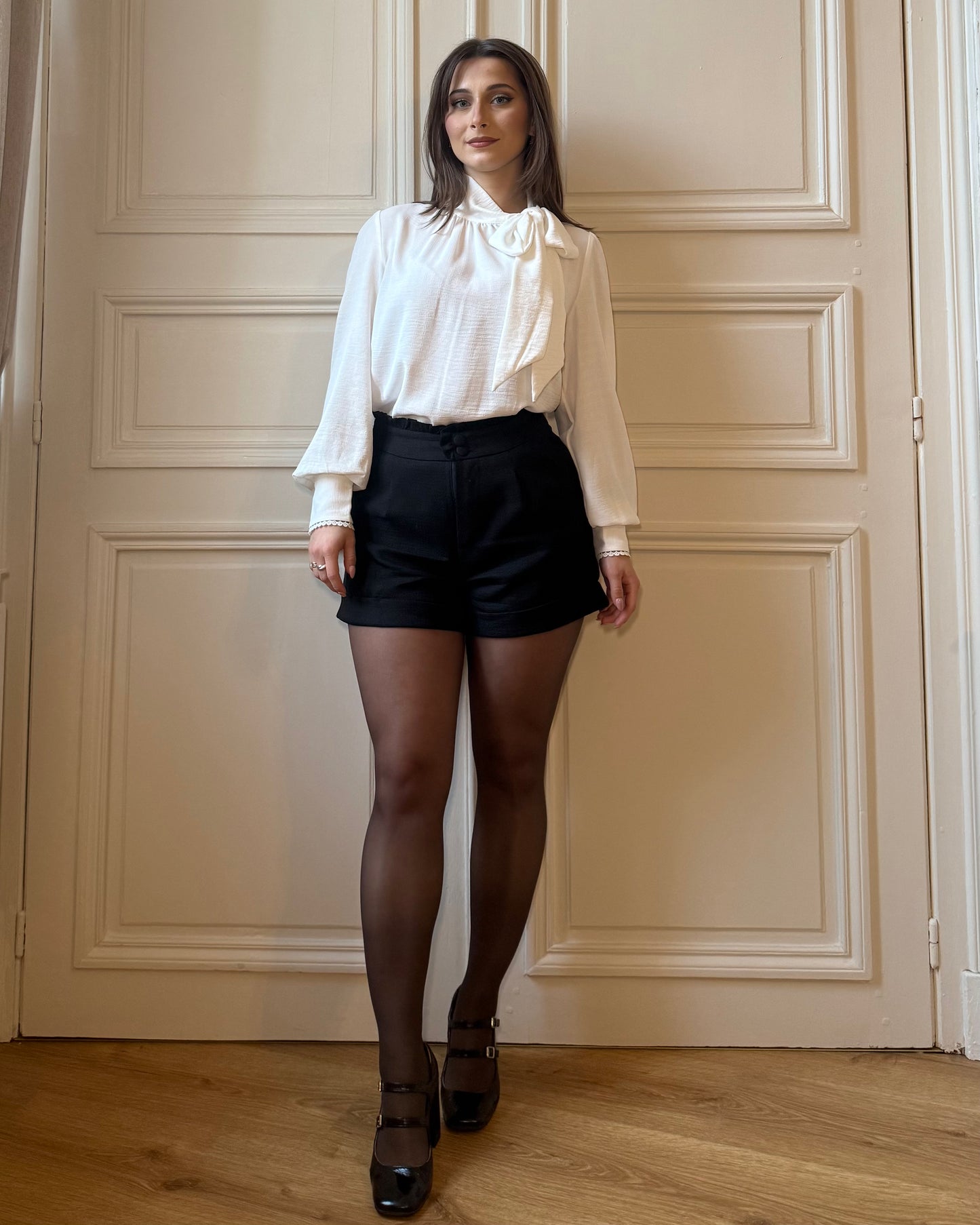Blouse col Lavallière